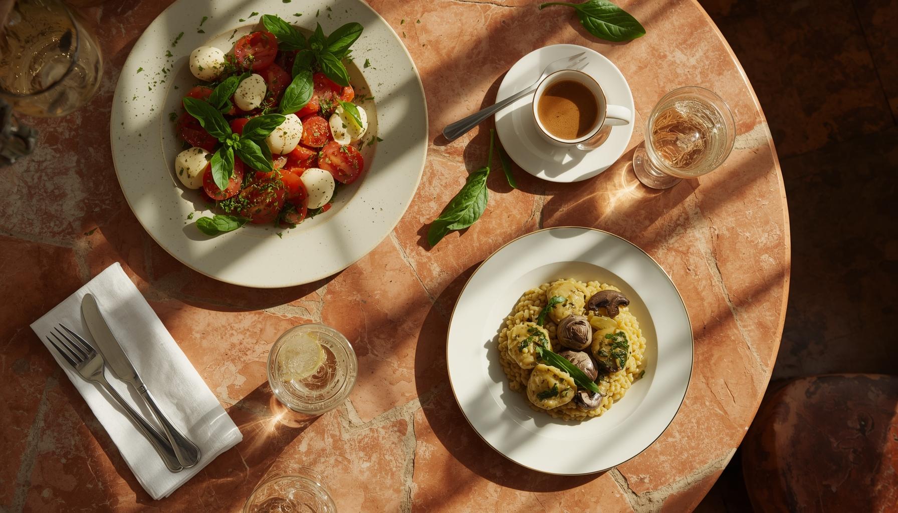 Tagesmenüs, Café‑Spezials und Getränkeempfehlung